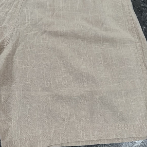 Free People Womens Say So Pleated Trouser Shorts Cotton Pebble Sz 6 - Picture 10 of 13